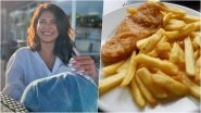 Jennifer Winget Munches on Classic British Dish Fish and Chips, Bids UK Farewell the 'Right Way' &ndash; Like 'Royalty'