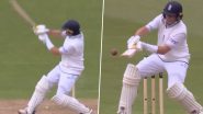 Joe Root Plays His Signature Reverse Scoop Shot to Hit Boundary During ENG vs WI 2nd Test 2024 (Watch Video)