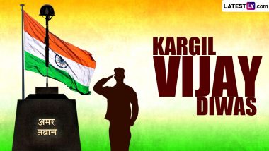 Kargil Vijay Diwas 2024 Quotes and Messages: Powerful Slogans, HD Images and Wallpapers To Honour the Sacrifices Made by Indian Armed Forces During Kargil War