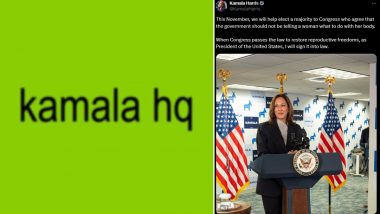 Kamala Is Brat Pop Meme Explained: From the Viral Brat Summer to Femininomenon, Here’s How Kamala Harris’ Election Campaign Embraces Memes and Internet Trends