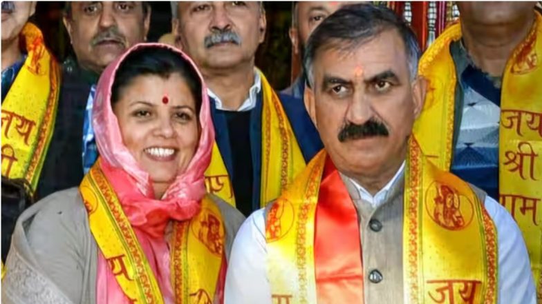 Himachal Pradesh Assembly By-Elections Results 2024: CM Sukhvinder Singh Sukhu’s Wife Kamlesh Thakur Wins Dehra Assembly Seat by Defeating BJP Candidate Hoshiyar Singh