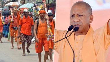 Uttar Pradesh: Opposition, Several BJP Allies Criticise Rule on Eateries Displaying Owners’ Name in Kanwar Yatra Route; CM Yogi Adityanath Remains Firm