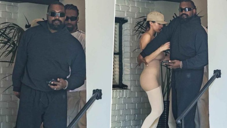 Kanye West’s Pic of Shielding Bianca Censori in See-Through Outfit From Being Photographed Takes the Internet by Storm