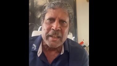 Kapil Dev Shares Heartfelt Message For Former Team India Teammate Anshuman Gaekwad As He Battles Against Cancer, Says 'I Wish You Get Better' (Watch Video)