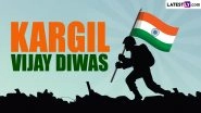 Kargil Vijay Diwas in India 2024 Date, History and Significance: Everything To Know About the Day That Honours India's Victory in the Kargil War