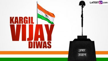 Kargil Vijay Diwas 2024 Messages and HD Images: Quotes on Patriotism, Wallpapers and Sayings To Pay Tribute to the Martyred Soldiers of the Kargil War