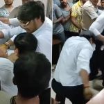 Delhi Court Brawl Video: Lawyers Blow Punches and Kicks After Ugly Fight Breaks Out on Karkardooma Court Premises in National Capital, Viral Clip Surfaces