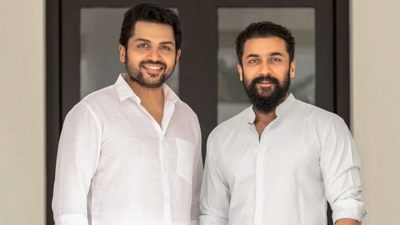 Suriya Turns 49: Karthi Sivakumar Shares Pic and Heartfelt Birthday Message for His Brother on Social Media