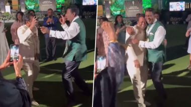 Leander Paes and Vijay Amritraj Become First Asian Male Tennis Players to Be Inducted Into International Tennis Hall of Fame, Celebrate Achievement By Showing Off their Dance Moves (Watch Video)