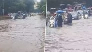 Mumbai Sees Heavy Showers; Flights of IndiGo, Air India, Vistara and Akasa Diverted, Waterlogging in Many Areas (Watch Videos)