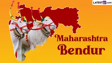 Maharashtra Bendur 2024 Date: Know Significance, Rituals and Celebration of the Agricultural Festival That Marks the Bond Between Farmers and Cattle