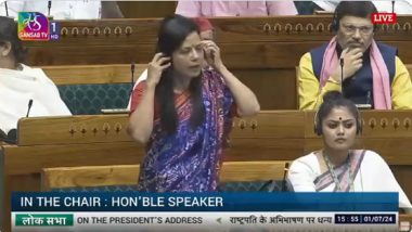 Mahua Moitra Hits Out at BJP for Suspending Her in Last Lok Sabha Session, Says ‘Ruling Government Paid Heavy Price for Throttling Voice of One MP’ (Watch Video)