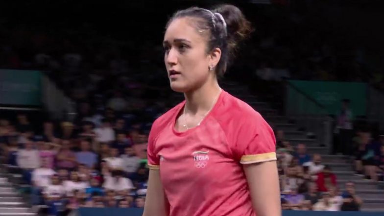 Manika Batra at Paris Olympics 2024, Table Tennis Free Live Streaming Online: Know TV Channel and Telecast Details for Women's Singles Round of 32 Match