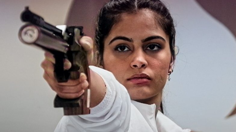 Manu Bhaker Qualifies for Final of Women’s 10m Air Pistol Event at Paris Olympics 2024, Rhythm Sangwan Finishes 15th