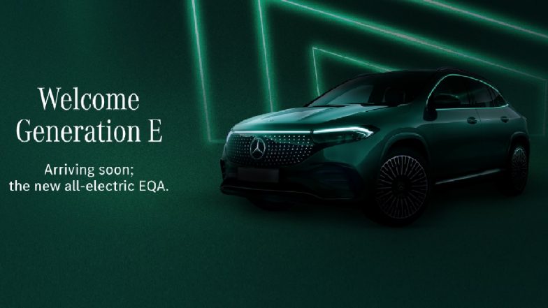 Mercedes-Benz EQA Launch Today; Check Expected Specifications, Features and Likely Price in India of Upcoming All-Electric Luxury Car