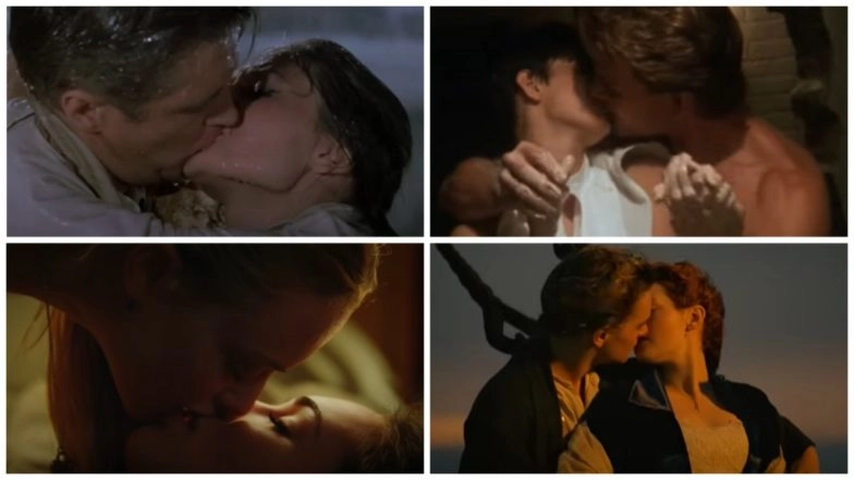 International Kissing Day: From &lsquo;Ghost&rsquo; to &lsquo;Jennifer&rsquo;s Body&rsquo;, Check Out 10 Most Iconic Kisses From Hollywood That&rsquo;s Steamy, Sexy and Passionate AF! (Watch Videos)