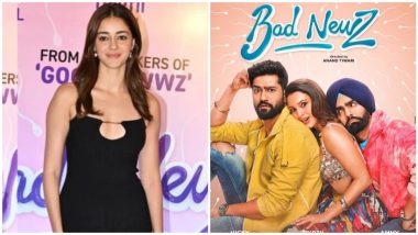 Ananya Panday’s Cameo From ‘Bad Newz’ Leaked Online: FDFS Viewers Make ‘Gehraiyaan’ Actress’ Scene From Vicky Kaushal-Triptii Dimri’s Movie Go Viral