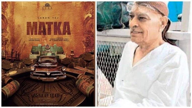 &lsquo;Matka&rsquo;: Did You Know Varun Tej Konidela-Starrer Is Inspired by Ratan Khatri, Pioneer of &lsquo;Satta Matka&rsquo;? All You Need To Know About Upcoming Movie, Co-Starring Meenaakshi Chaudhary and Nora Fatehi!