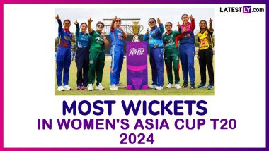 Most Wickets in Women’s Asia Cup T20 2024: Get Updated List of Bowlers Standings With Leading Wicket-Takers at ACC Women’s Asia Cup