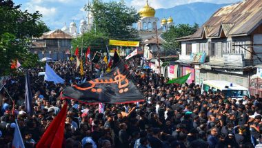 Madhya Pradesh Police Launches Probe After Use of Pro-Palestine Slogans and Flag in Tazia Procession in Khandwa