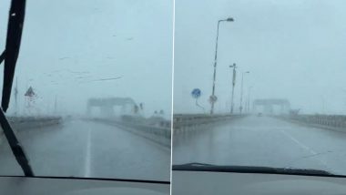 Mumbai Rains: Heavy Rainfall Lashes Several Parts of City and Suburbs As IMD Issues Orange Alert for Today (See Pics and Videos)