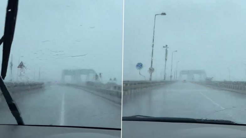 Mumbai Rains: Heavy Rainfall Lashes Several Parts of City and Suburbs As IMD Issues Orange Alert for Today (See Pics and Videos)