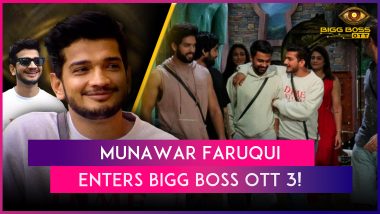 ‘Bigg Boss OTT 3’: Munawar Faruqui Enters the Reality Show Ahead of Finale, Shares His Thoughts on Armaan Malik & Sai Ketan Rao’s Gameplay