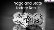 Nagaland State Lottery Result Today 1 PM Live, Dear Narmada Saturday Lottery Sambad Result of 27.07.2024, Watch Live Lucky Draw Winners List