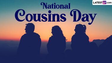 National Cousins Day 2024 HD Images and Greetings for Free Download Online: Wish Happy Cousins Day With These Quotes, Messages and Wallpapers To Celebrate Your Cousins