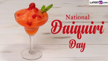 National Daiquiri Day 2024: What’s the Origin of Daiquiri? These Interesting Facts Reveal Why the Cocktail Lives up to the Hype