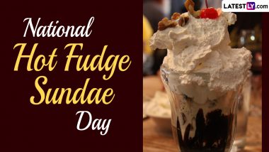 National Hot Fudge Sundae Day 2024 Recipe: How To Make the Delicious Hot Fudge Sundae at Home? Quick Guide To Prepare and Enjoy the Classic Dessert (Watch Video)