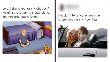 National Lottery Day 2024 Funny Memes & Jokes: Check Out the Most Hilarious Posts on What Would’ve Happened if You’d Won a Lottery