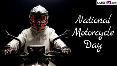 National Motorcycle Day 2024 Date: Know Significance of the Day Dedicated to Bikers and Their Love for Riding