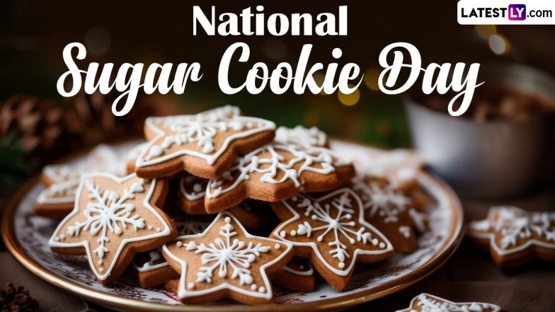 National Sugar Cookie Day 2024 Easy Recipes: From Lemon Sugar Cookies to Funfetti Cookies, Bake These Delicious Cookies for Some Sugary Goodness (Watch Videos)