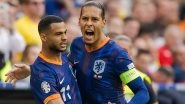Netherlands vs England, UEFA Euro 2024 Semifinal Live Streaming and Match Time in IST: How to Watch Free Live Telecast of NED vs ENG on TV and Online Stream Details of Football Match in India?