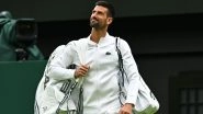 How To Watch Novak Djokovic vs Holger Rune Wimbledon 2024 Men&rsquo;s Singles Fourth Round Free Live Streaming Online in India? Get Free Live Telecast of Tennis Match Score Updates on TV