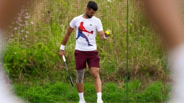 Novak Djokovic Says, ‘Countdown Starts Now’ Ahead of Wimbledon 2024 First Round Match Against Vit Kopriva (See Post)