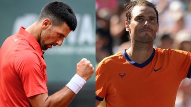 Novak Djokovic vs Rafael Nadal at Paris Olympics 2024, Tennis Free Live Streaming Online: Know TV Channel and Telecast Details for Men's Singles Second Round Match