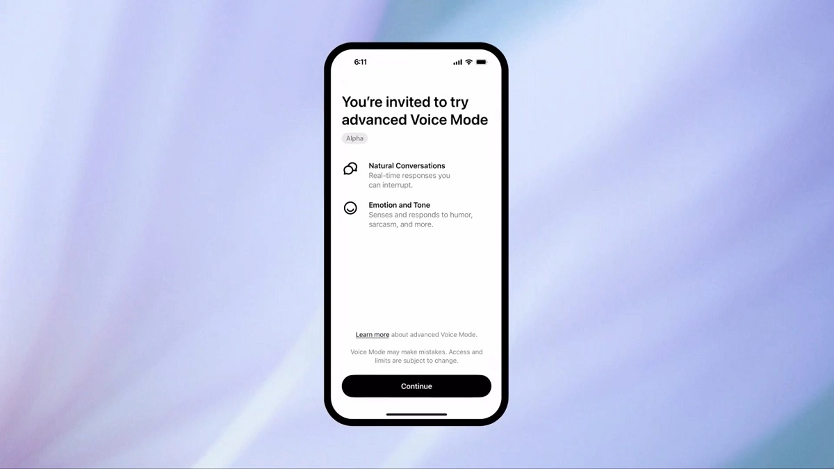 OpenAI Rolls Out Advanced Voice Mode With More Natural, Real-Time Conversations, Available To Select ChatGPT Plus Users