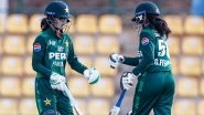 Pakistan Defeat United Arab Emirates By Ten Wickets in Women's Asia Cup T20 2024: Gull Feroza, Bowlers Help PAK-W Almost Secure Semifinal Spot With Dominant Win Over UAE-W