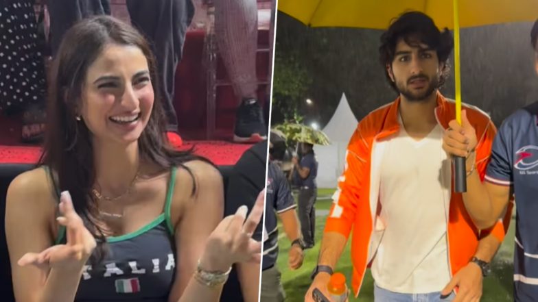 Palak Tiwari’s Presence at Ibrahim Ali Khan’s Football Game Intensifies Relationship Rumours (Watch Videos)