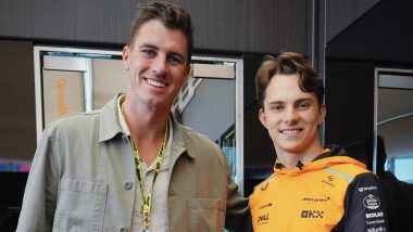 F1 Star Oscar Piastri Shares Pic of His Meeting With Pat Cummins, Australian Cricketer Responds