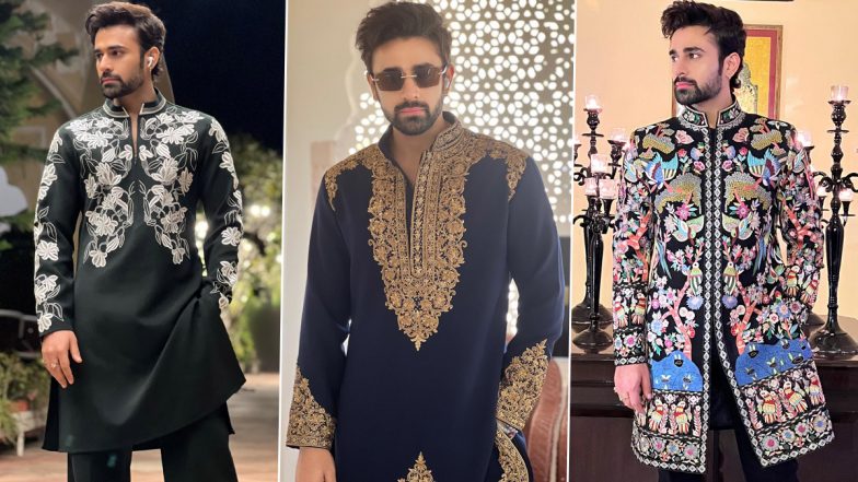 Pearl V Puri Birthday Special: 5 Times the 'Naagin 3' Actor Effortlessly Stole the Spotlight in Traditional Wear, Raising the Bar for Men’s Ethnic Fashion (View Pictures)