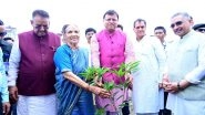 Uttarakhand CM Pushkar Singh Dhami Plants Sapling with His Mother Bishna Devi on Guru Purnima, Promotes 'Ek Ped Maa Ke Naam' Campaign (See Pics)