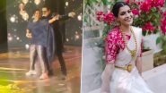 R Sarathkumar and Wife Radikaa Sarathkumar Light Up the Dance Floor to ‘Rowdy Baby’ at Varalaxmi Sarathkumar’s Pre-Wedding Celebration (Watch Video)
