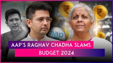 AAP MP Raghav Chadha Criticises Union Budget 2024, Says ‘India Pays Taxes Like England To Get Facilities Like Somalia’