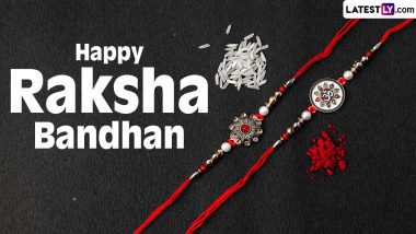 Happy Raksha Bandhan 2024 Wishes and Greetings: Send Happy Rakhi HD Images, Greetings, Messages and Wallpapers To Celebrate the Bond Between Brothers and Sisters