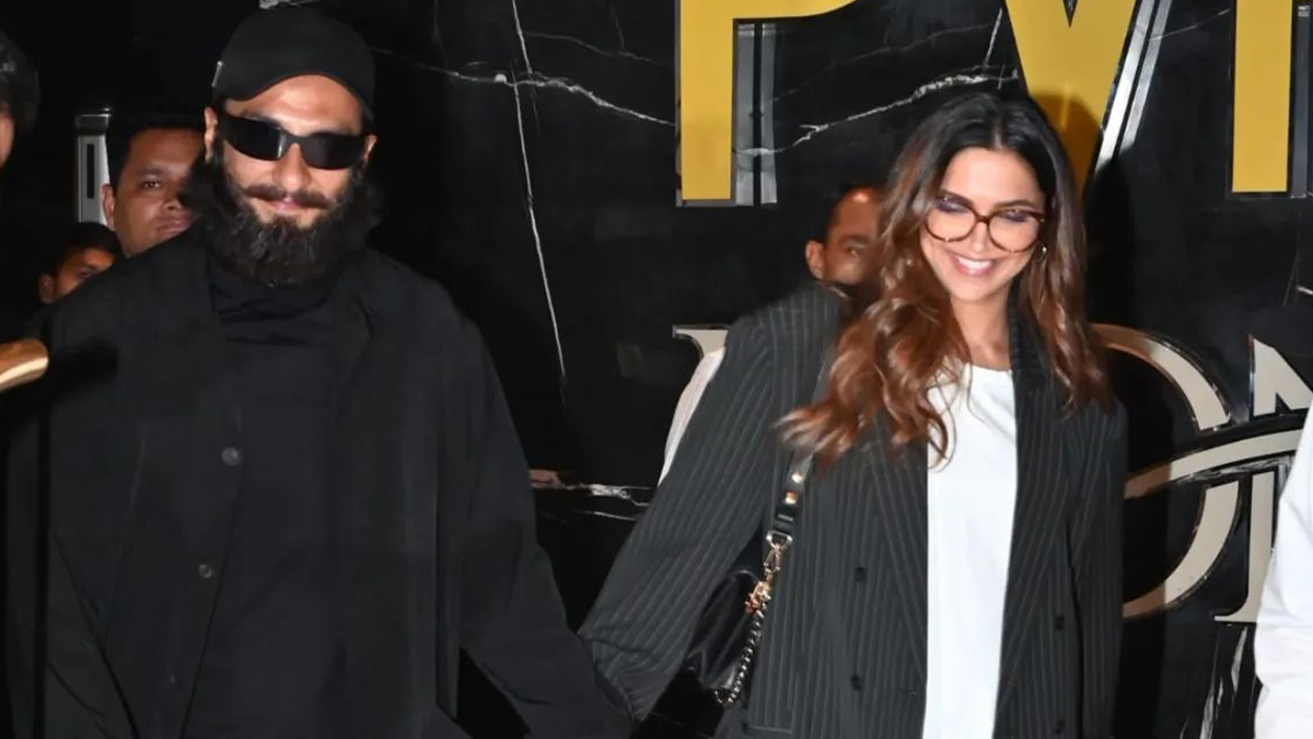 Deepika and Ranveer's special evening