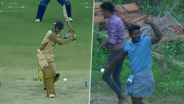 Local Resident Refuses to Throw Ball Back After Batsman's Six Lands Outside Stadium During TNPL 2024 Match, Video Goes Viral