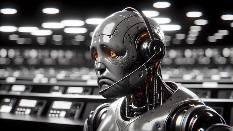 Robot ‘Dies by Suicide’ in South Korea Due to Work Pressure: Gumi City Council Robot Officer Allegedly ‘Ends Life’ by Throwing Itself Down the Stairs, Cause of Fall Being Investigated